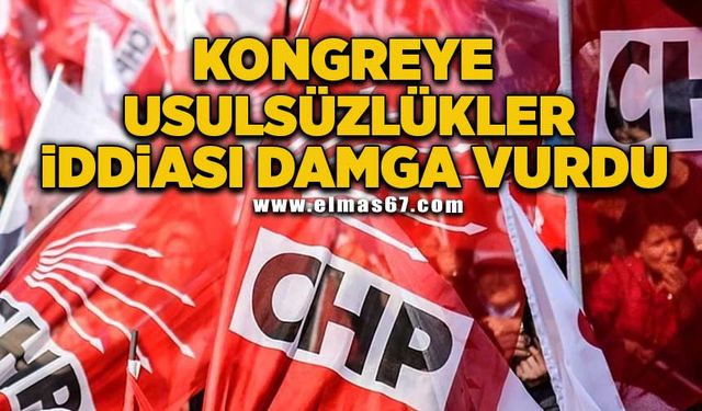 Kongreye usulsüzlükler iddiası damga vurdu!