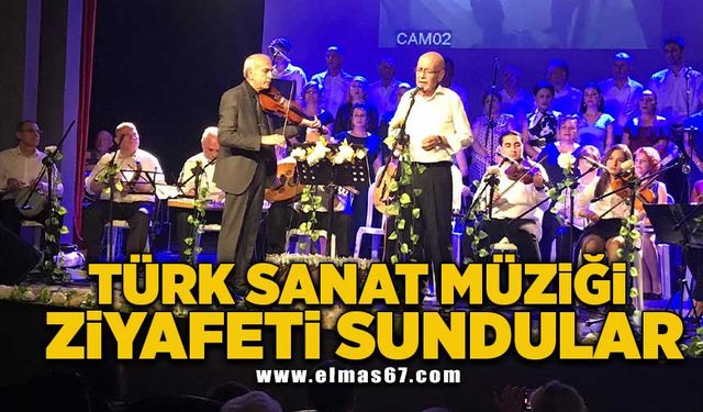 Türk Sanat Müziği ziyafeti sundular