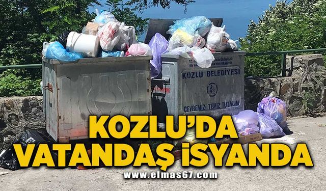 Kozlu'da vatandaş isyanda!