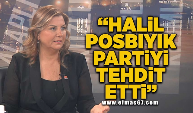 "Halil Posbıyık partiyi tehdit etti"