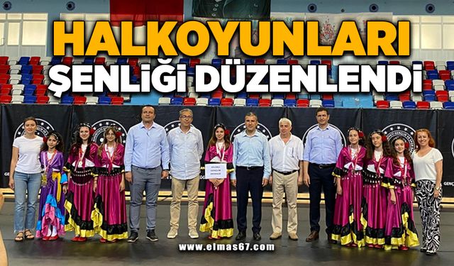 Zonguldak Gençlik merkezleri arası halkoyunları şenliği düzenlendi
