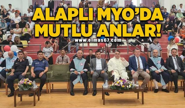 Alaplı MYO'da mutlu anlar