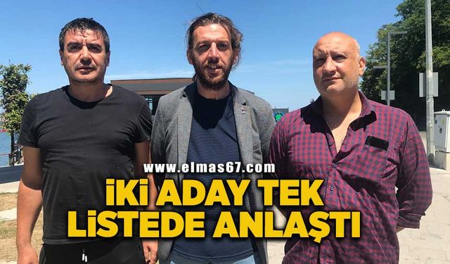 İki aday birleşti ortak listeyle kongre gidiyorlar!