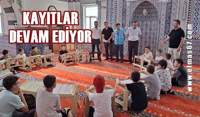 Kayıtlar devam ediyor: Kurslarına yoğun ilgi