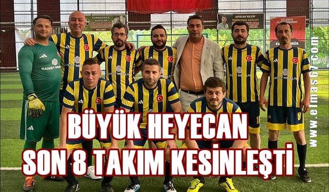 Büyük heyecan: Son 8 takım kesinleşti!