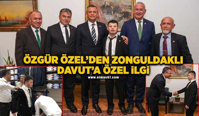 Özgür Özel’den Zonguldaklı Davut’a özel ilgi