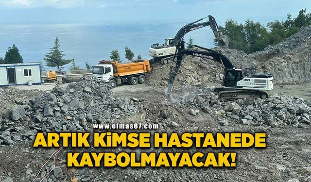 İnşaat bitince kimse hastanede kaybolmayacak!