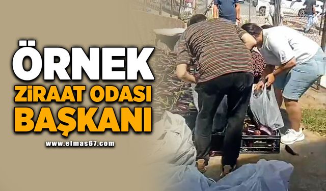 Örnek Ziraat Odası Başkanı!