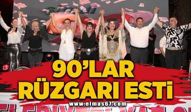 90'lar rüzgarı esti!