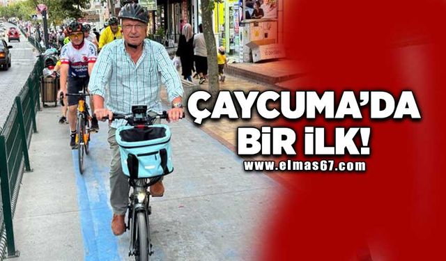 Çaycuma'da bir ilk!