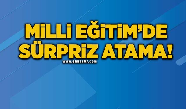 İlçe Milli Eğitim Müdürlüğüne yeni atama