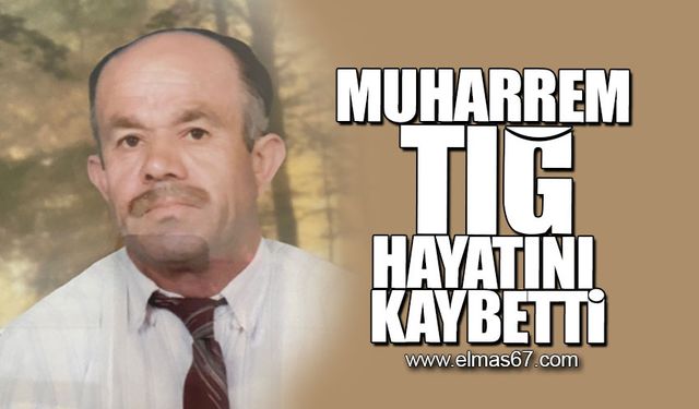 Muharrem Tığ hayatını kaybetti!