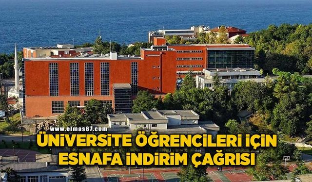 Üniversitesi öğrencileri için esnafa yüzde10 indirim çağrısı