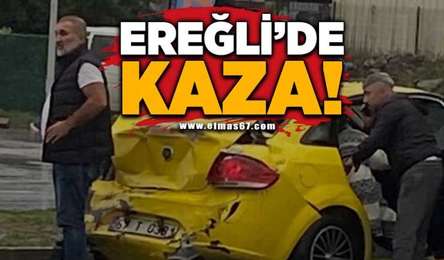 Ereğli'de kaza!