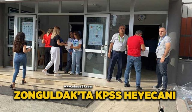 Zonguldak'ta KPSS heyecanı