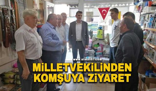 Milletvekili Yusuf Ziya Aldatmaz Çaycuma'yı ziyaret etti