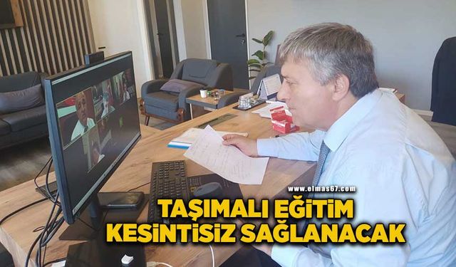 Taşımalı öğrencilerin eğitime erişimleri kesintisiz sağlanacak