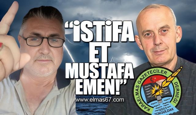 'İstifa et Mustafa Emen'