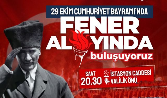 Zonguldak’ta Cumhuriyet Bayramı Fener Alayı etkinliği yapılacak