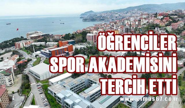 Öğrenciler Beden Eğitimi ve Spor Yüksekokulu'nu tercih etti