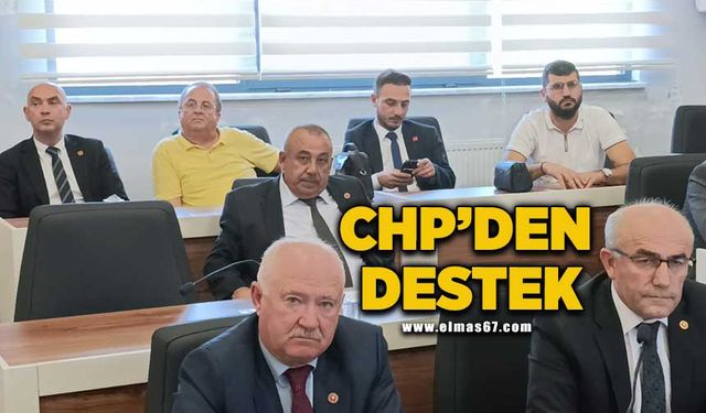 CHP’den İl Genel Meclis Üyelerine destek