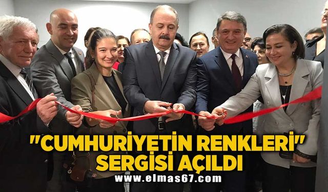 Zonguldak’ta "Cumhuriyetin Renkleri" Sergisi Açıldı