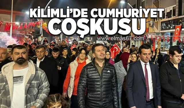 Kilimli'de 29 Ekim Cumhuriyet Bayramı Coşkusu!