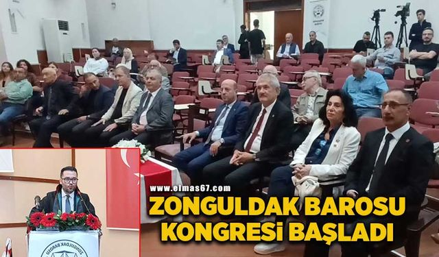 Zonguldak Barosu’nda olağan genel kurul başladı