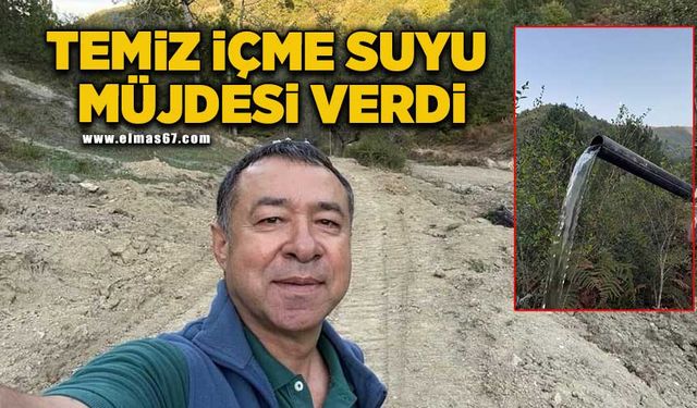 Satılmış Gebeş’ten temiz içme suyu müjdesi