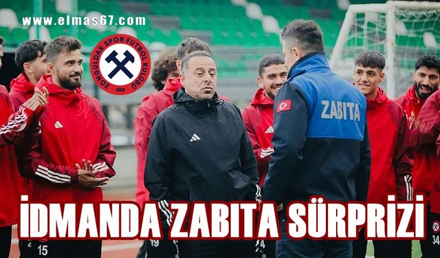 Zonguldakspor idmanında zabıta sürprizi!