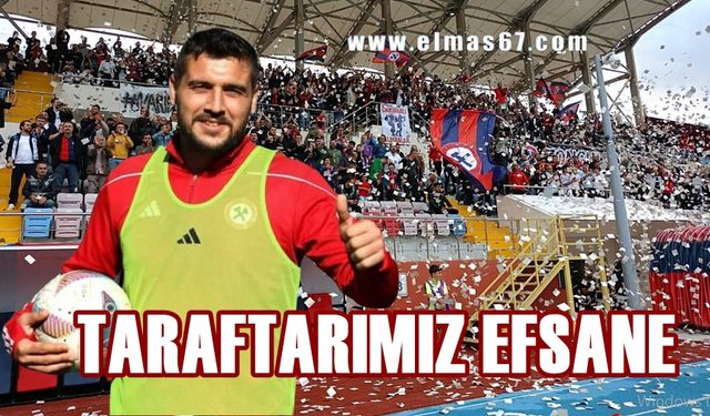 Zonguldakspor taraftarı bir efsane!