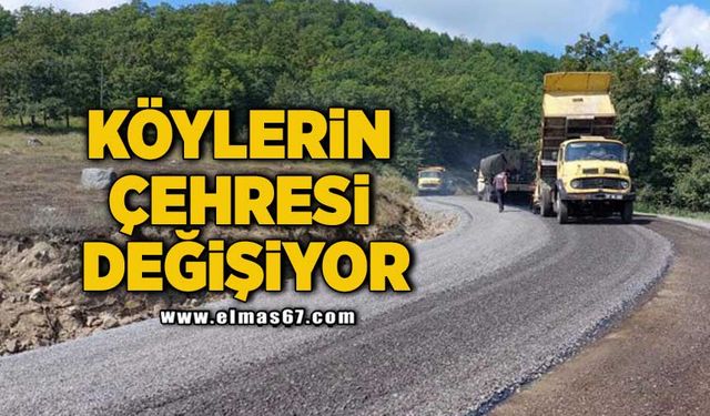 GÖKÇEBEY’DE KÖYLERİN ÇEHRESİ DEĞİŞİYOR