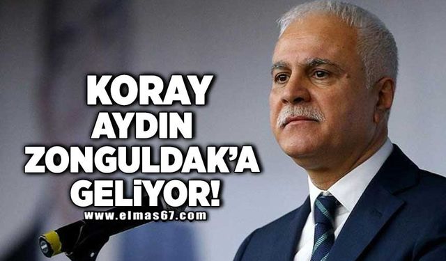 Koray Aydın Zonguldak'a geliyor!