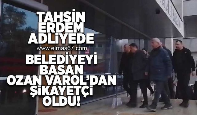 Belediyeyi basarak tehditlerde bulunan Ozan Varol'dan şikayetçi oldu!