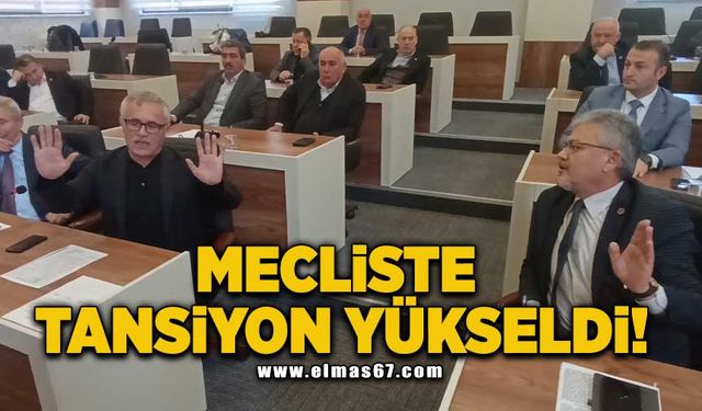 MECLİSTE TANSİYON YÜKSELDİ!