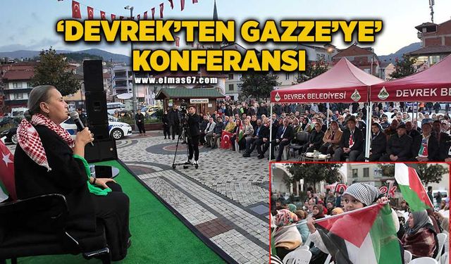 'Devrek'ten Gazze'ye' konferansı düzenlendi