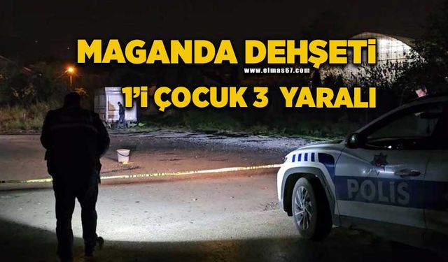 Havaya rast gele ateş açtı, 2 kadın ve 1 çocuk yaralandı