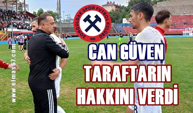 Büyük taraftara hakkını verdi!