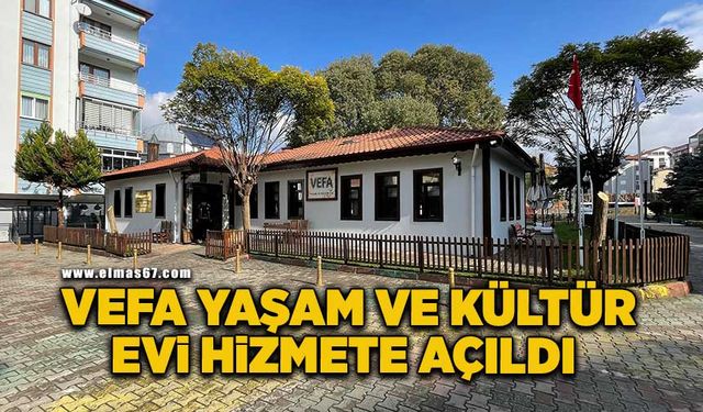 Devrek Vefa Yaşam ve Kültürevi hizmete açıldı