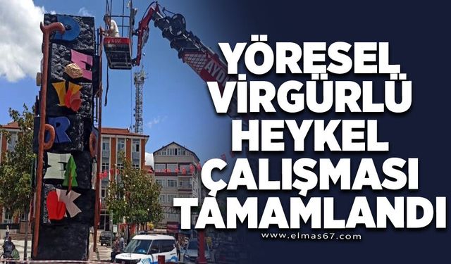 Yöresel figürlü heykeli çalışması