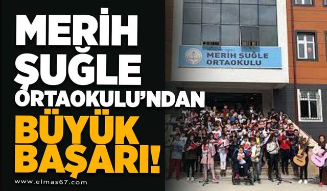 Merih Şuğle Ortaokulu'ndan Erasmus+ Projesine Büyük Başarı!