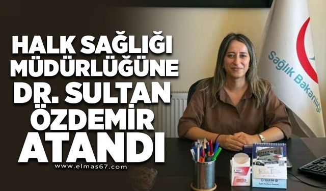 Alaplı Halk Sağlığı Müdürlüğü'ne Dr. Sultan Özdemir atandı