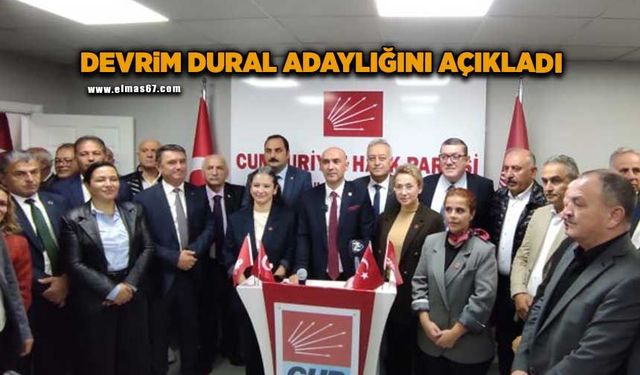 Devrim Dural, adaylığını açıkladı