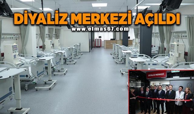 Diyaliz Merkezi’nin açılışı yapıldı