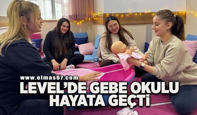 Level’de Gebe Okulu Projesi hayata geçti