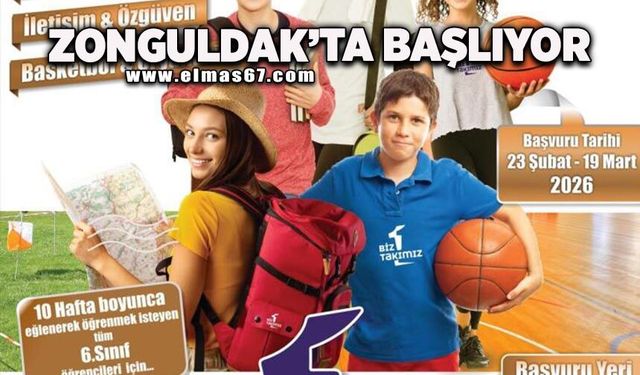 Gençlik ve Spor Bakanlığı’nın "Biz Bir Takımız Projesi" Zonguldak’ta başlıyor