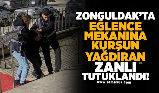 Eğlence mekanına kurşun yağdıran zanlı tutuklandı