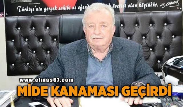 Alaplı Ziraat Odası Başkanı Şeref Türkoğlu Hastaneye Kaldırıldı