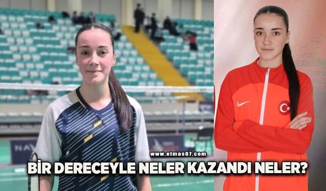 Bir dereceyle neler kazandı neler: Tebrikler Elanur Taşkıran