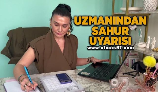 Uzmanından uyarı: "Kas kaybını önlemek için mutlaka sahura kalkılmalı"